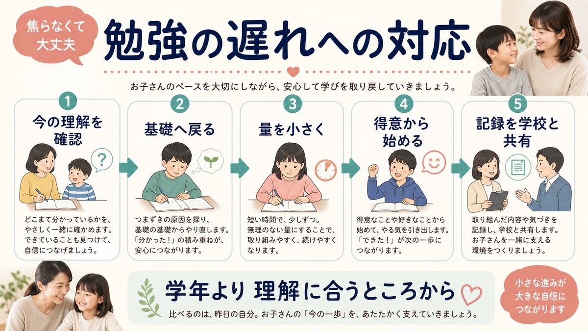 自分のペースで学ぶ日本人小学生