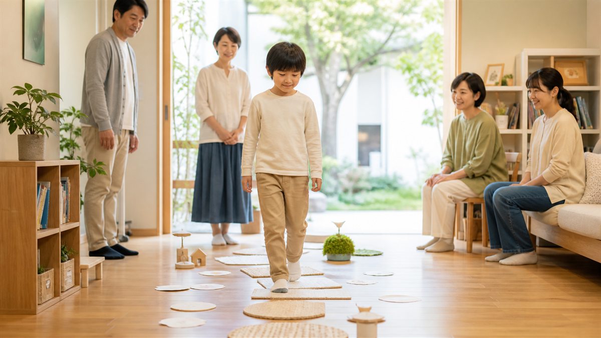 子どもが自分で選ぶ小さな一歩