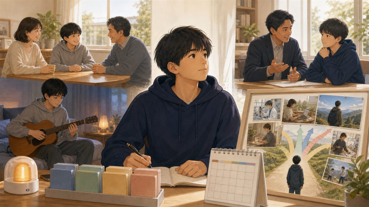 早い学年から進捗・日程・生活・進路を支える仕組み
