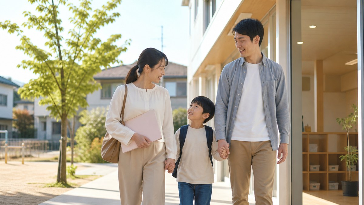 療育センターで方針を立て地域の支援につなぐ家族