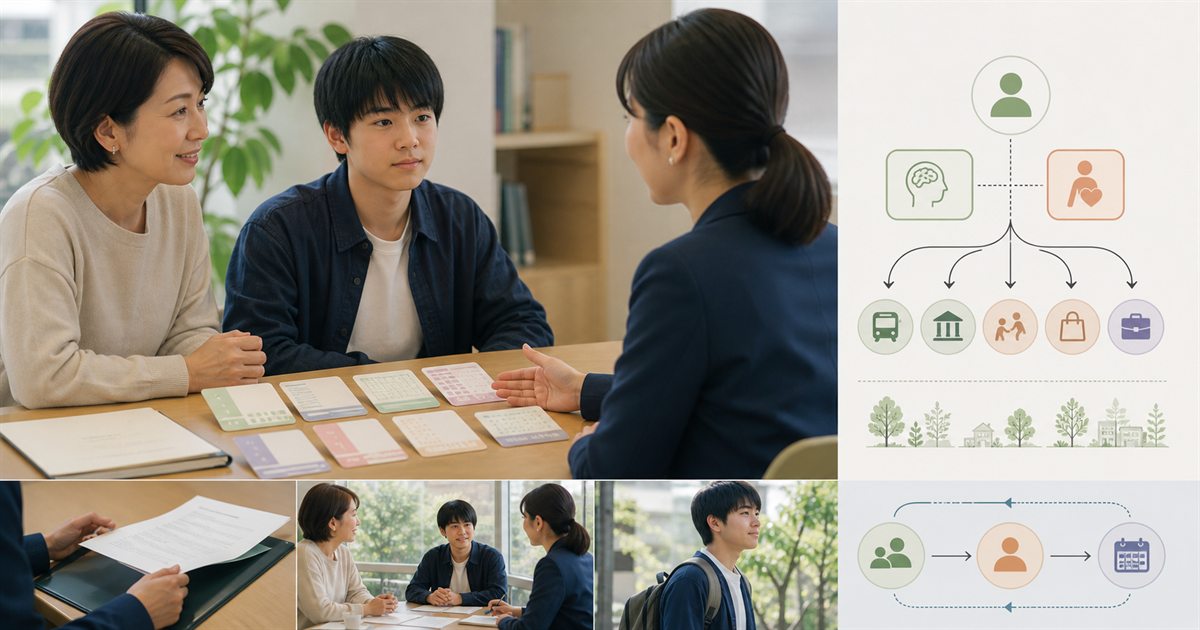 自治体ごとの療育手帳と判定・支援・申請を相談する親子