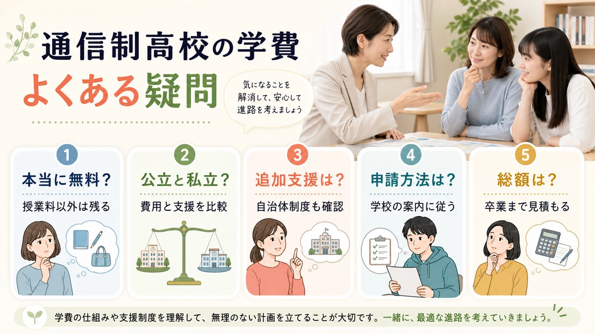 無償化・公私比較・世帯支援・申請・寮費・総額を相談する親子