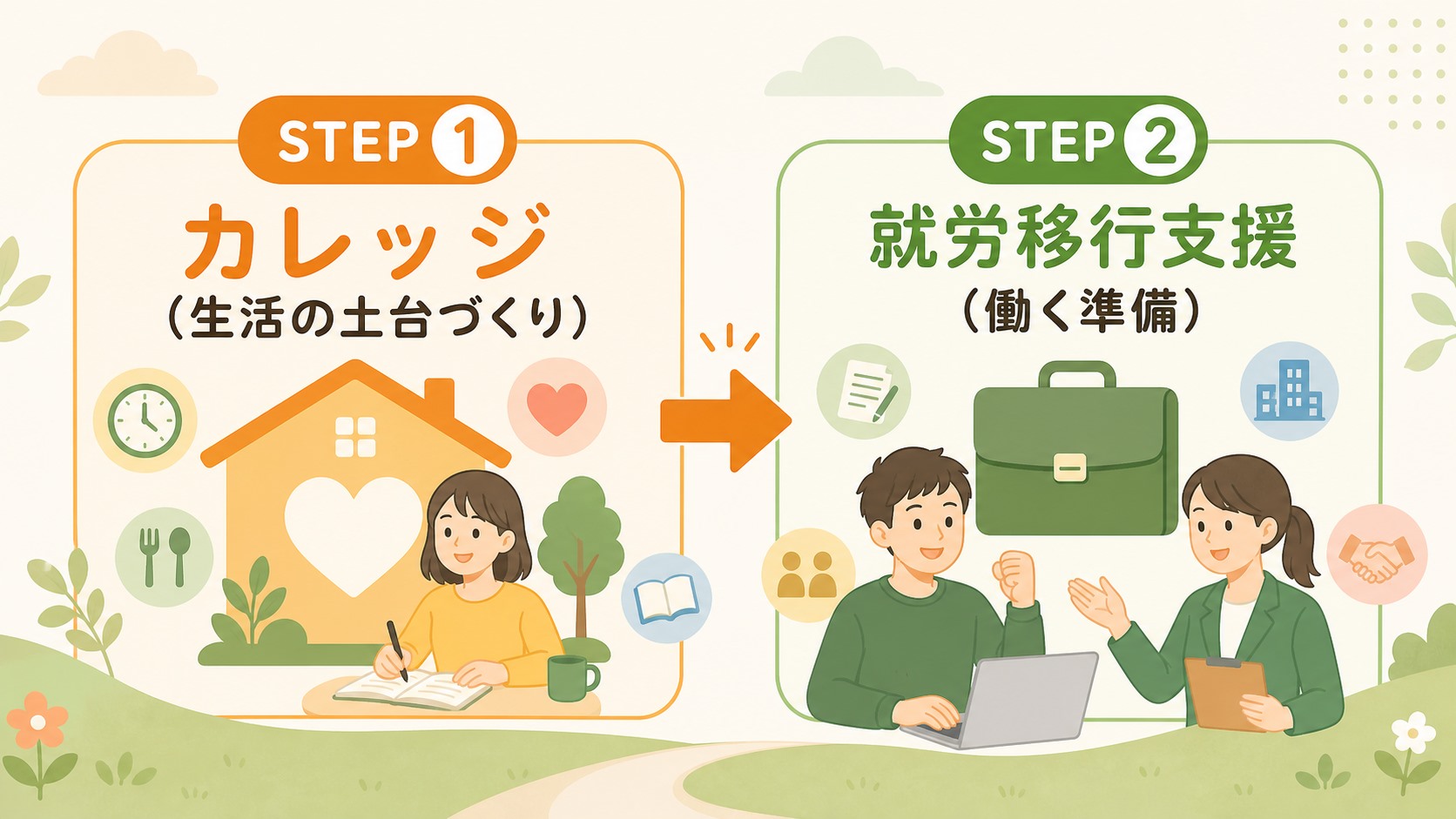 八王子にはカレッジ(自立訓練)もある【就職前の選択肢】