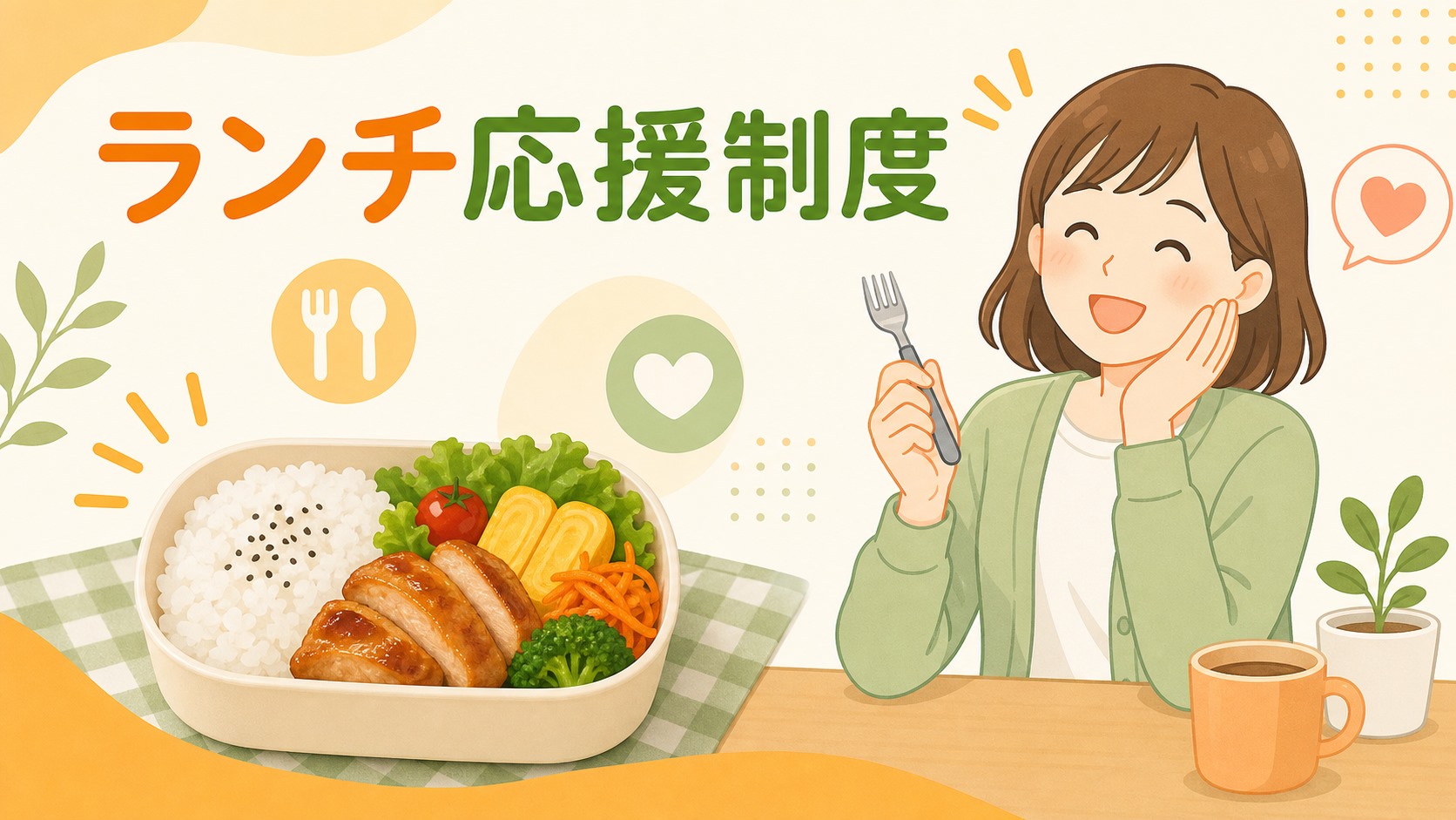 ココルポートのランチ応援制度【昼食の提供】