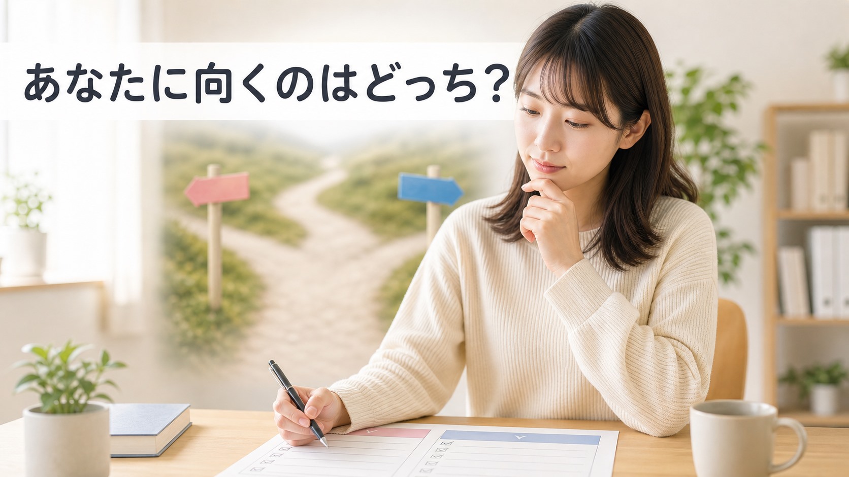 どっちを選ぶ？タイプ別早見チェック