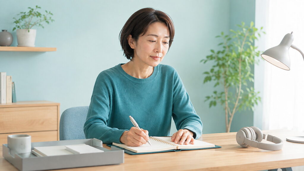 自分に合う職場環境で落ち着いて働く日本人女性